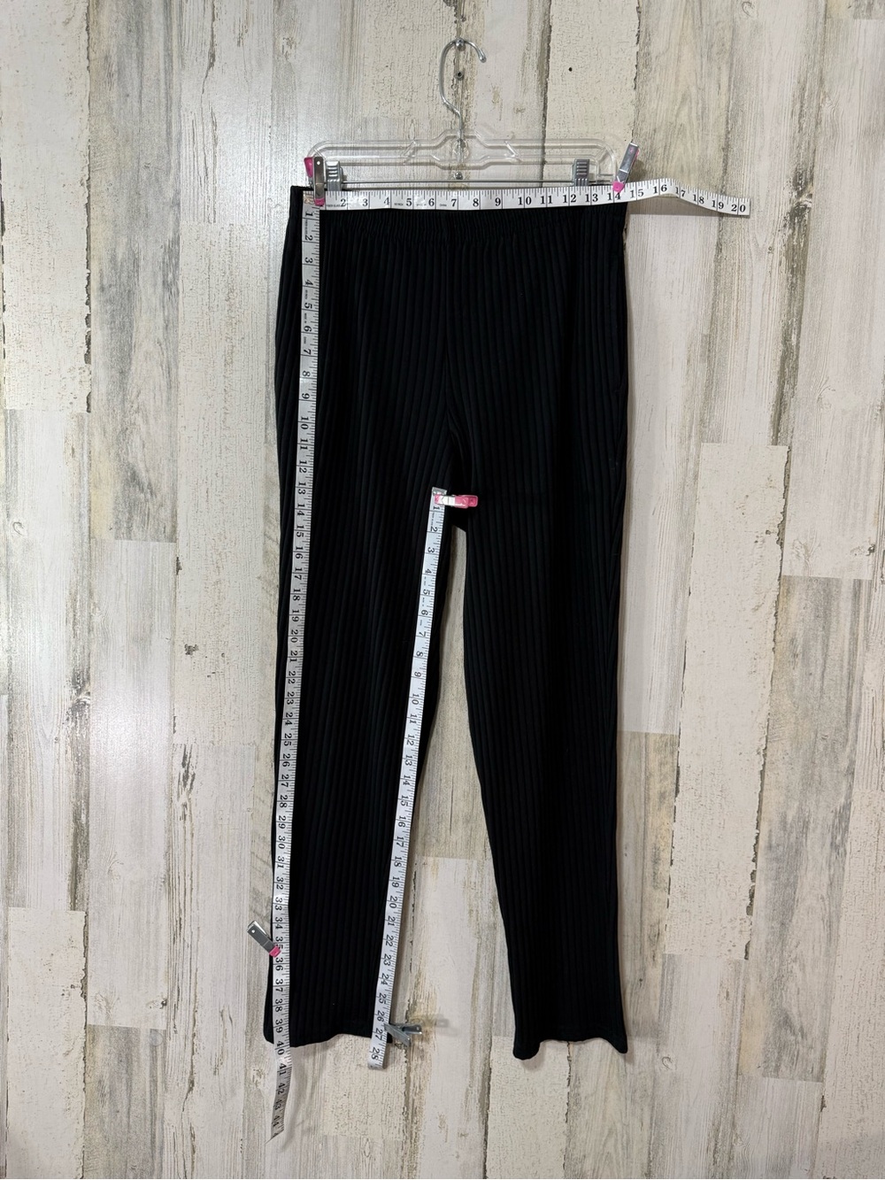 Weekenders Black Ribbed Knit Pants - Picture 5 of 7